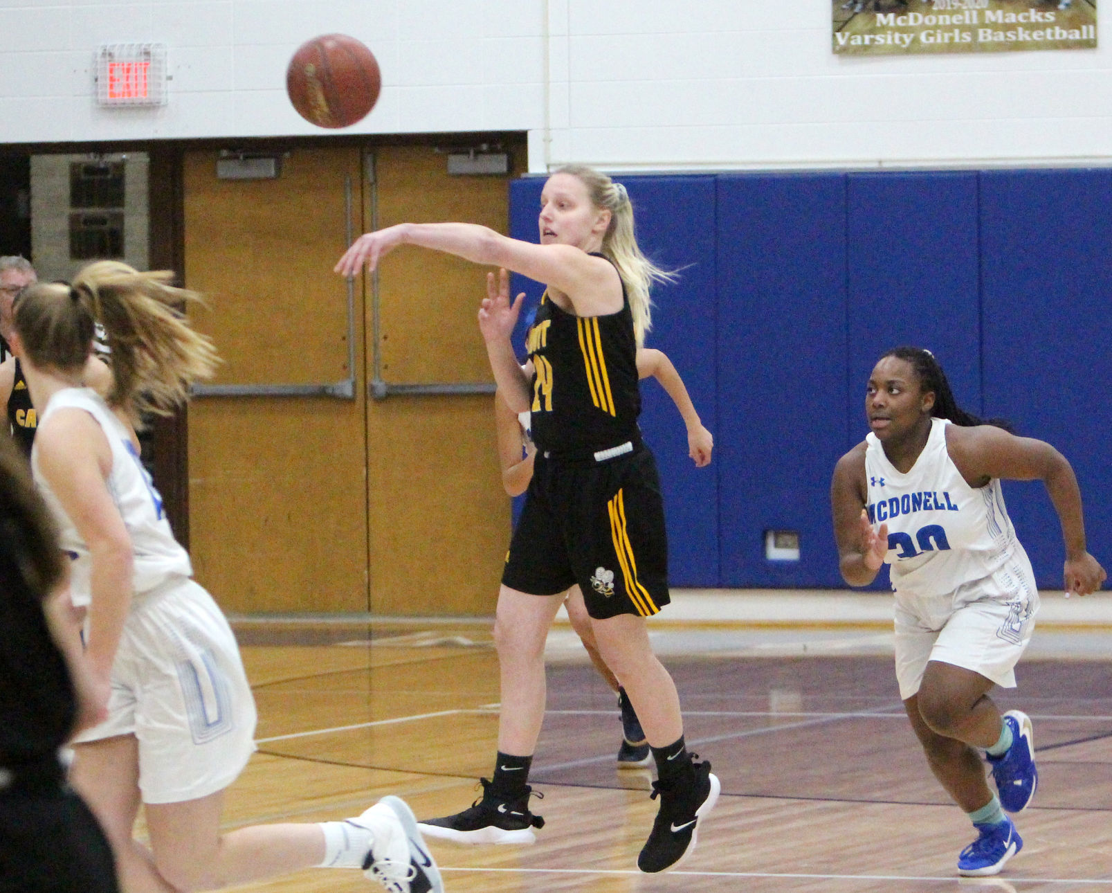 Cadott at McDonell girls basketball 2-14-20